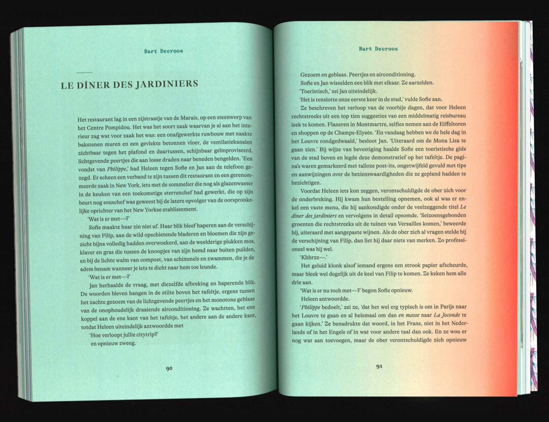 Le dîner des jardiniers Scan of Kluger Hans magazine